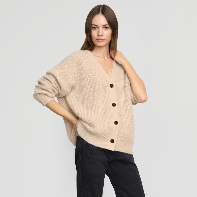 adley oversized cardigan barley 0