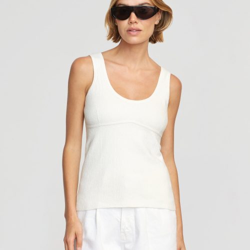 aida contour sweater tank white 3