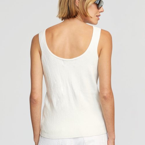 aida contour sweater tank white 5