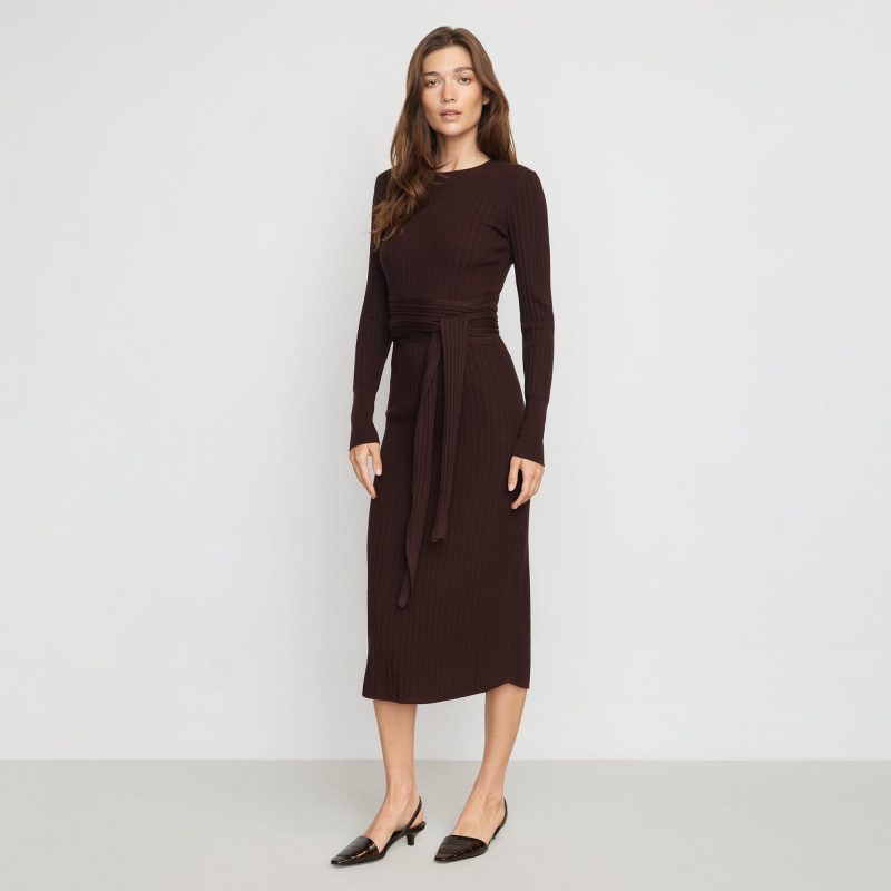 carmen ribbed long sleeve wrap dress mulberry 0 1df64b5d 07ee 4630 b11b a175b53eb9c2