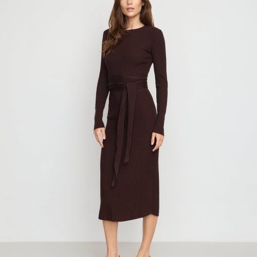 carmen ribbed long sleeve wrap dress mulberry 1 432cb346 7d2e 4108 8130 a0b79e5ece28