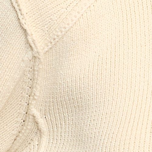 clove button mock neck knit cardigan cream 5