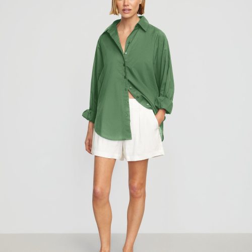 dakota oversized organic cotton shirt basil 1 5c1cb8f4 a26b 44a3 bc03 2a7890b4a52e