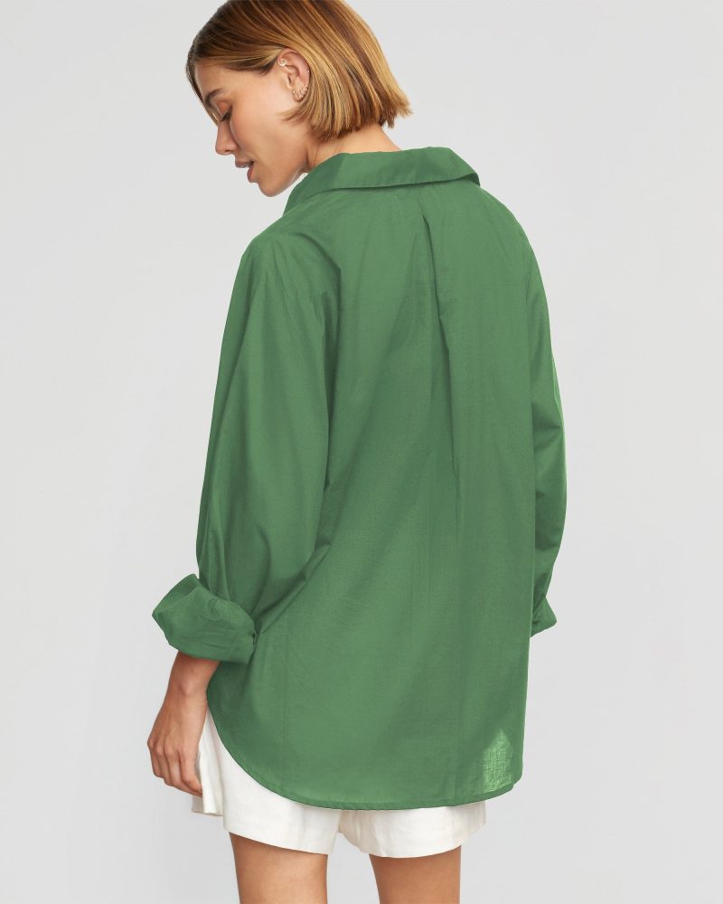 dakota oversized organic cotton shirt basil 5 a2853368 337c 4d9f aa6b b7dafe3eb78b