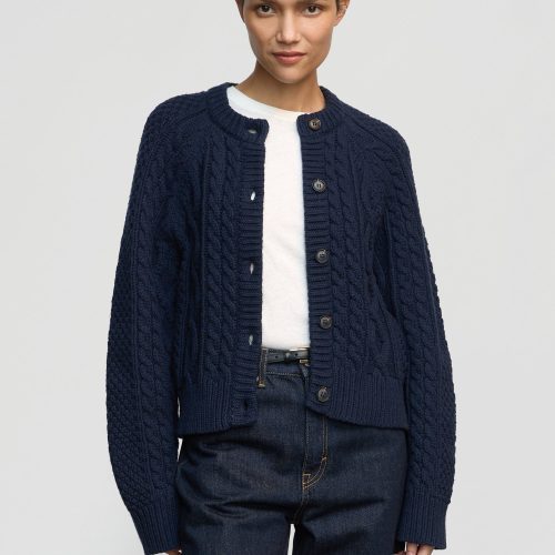 eloise button cable cardigan navy 2 e9d75267 2baf 48c5 b72e 0361d483038f