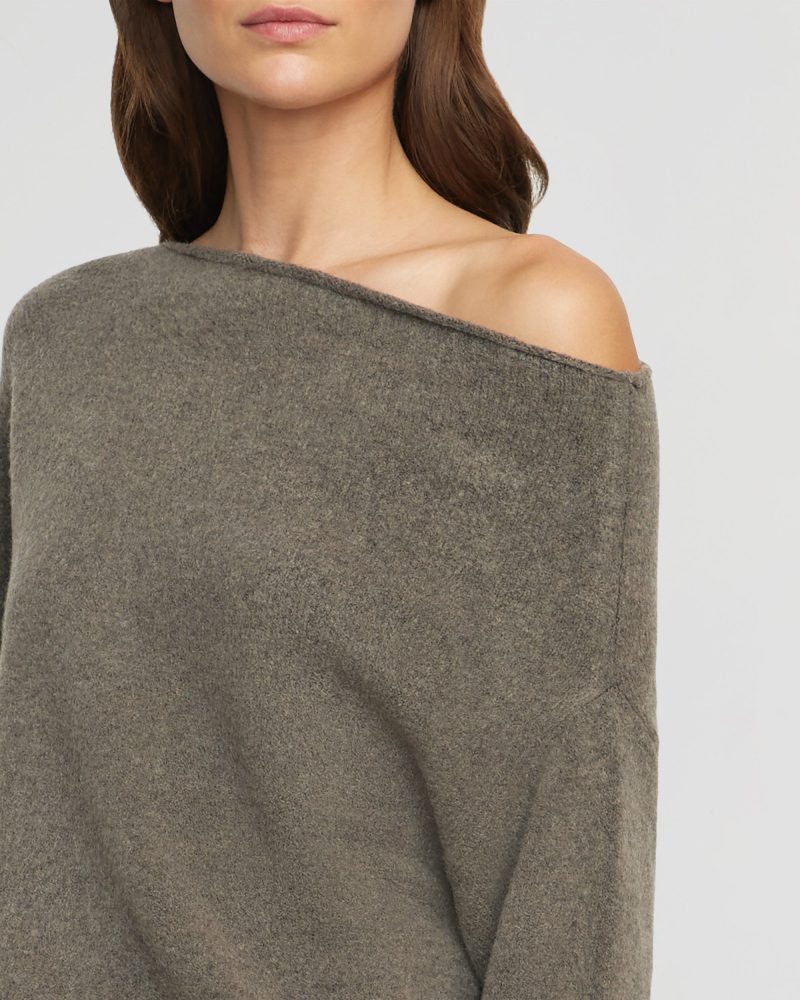 iris off shoulder sweater mushroom 4