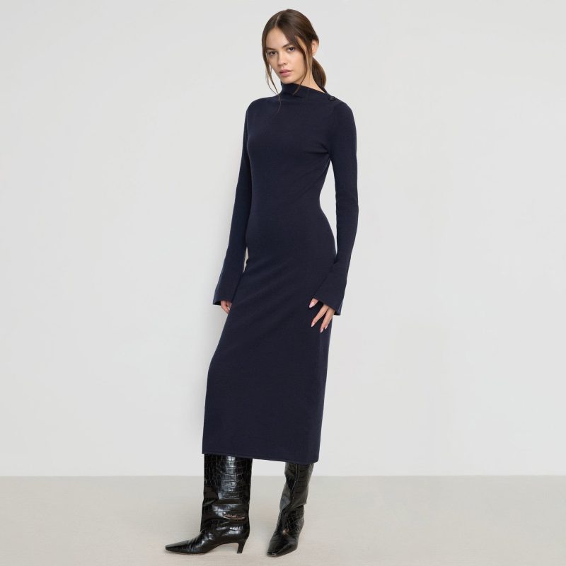 keaton bell sleeve midi dress navy 0 2f1de76a 42e8 4144 9681 a56e4c0839bc