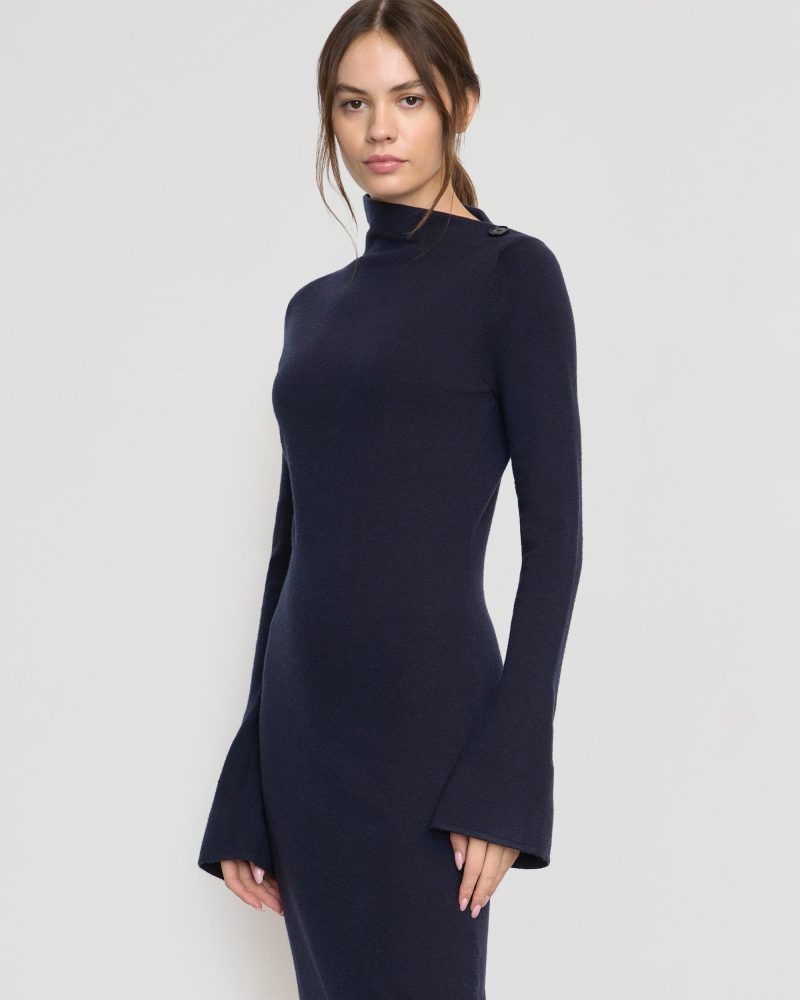 keaton bell sleeve midi dress navy 5 6deb1b64 e5c1 4a46 9962 e346317d52cb