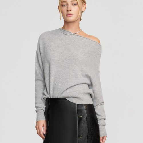 lan cashmere off shoulder sweater heather grey 1 20d10778 785a 4b2f 80f7 9d40aab801a9