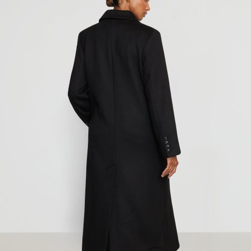 ravenna wool blend maxi coat black 5