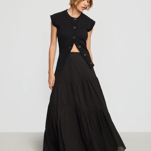 runa tiered cotton maxi skirt black 2 a1de4cbd cbb0 4261 88e4 9a34b856b6b7